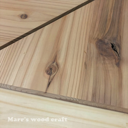 木工工作・DIYに使える木材端材板　三角形　25ｘ25cm　10枚セット　国産杉　無塗装　天然木　クラフト素材 8枚目の画像
