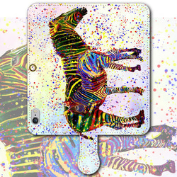 iPhone Android筆記本型智能手機保護套Zebra Colorful [免費送貨] 第3張的照片