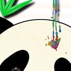 iPhone Android的筆記本型手機殼熊貓熊貓免費送貨 第2張的照片