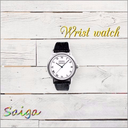 ☆腕時計 オーダーメイド メモリー 黄色（数字）ver.【送料無料】 腕時計 オーダーメイド メモリー 黄色（ローマ数字）ver. 腕時計 saiga