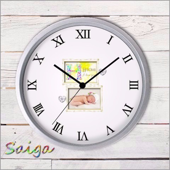 ☆腕時計 オーダーメイド メモリー 黄色（数字）ver.【送料無料