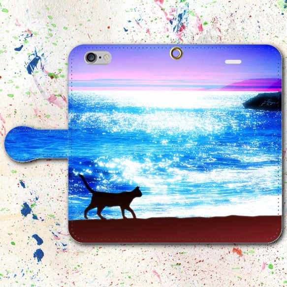 iPhone Android的筆記本型手機殼海貓免費送貨 第1張的照片