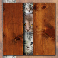 iPhone Android 手帳型スマホケース 猫 可愛い【送料無料】 2枚目の画像
