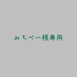 みちべー様専用 1枚目の画像