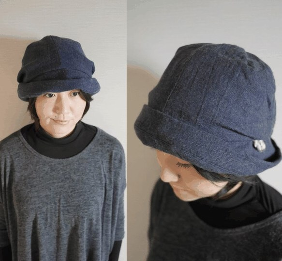 peddler*hat (Navy) 2枚目の画像