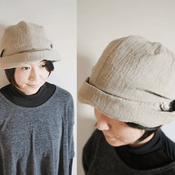 peddler*hat (Beige) 2枚目の画像