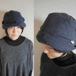 peddler*hat (Navy) 2枚目の画像