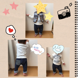 ＊ソフトニットサルエルパンツ＊ 3枚目の画像