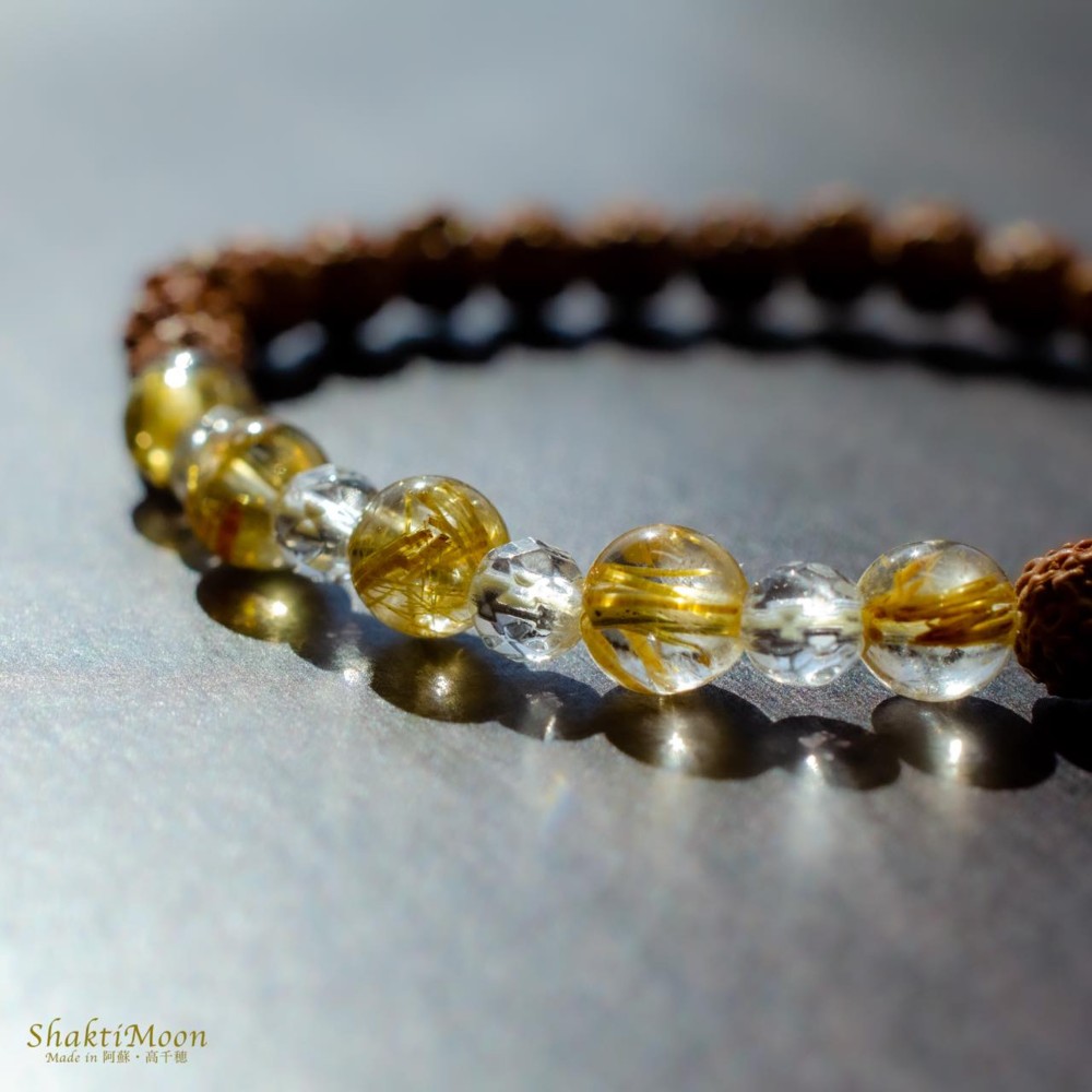 【商売繁盛・ビジネスのお守り！レア・希少！極小4mm・5mm・6mm】超高品質！タイチンルチルクォーツ