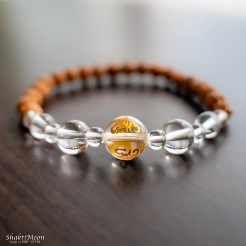 悟りを開きたいあなたへ！梵字水晶（オムマニペメフム）】レア・希少