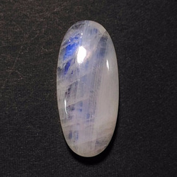 レインボームーンストーンAAA82/天然石ルース・カボション・オーバル・楕円 3枚目の画像