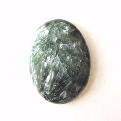 セラフィナイト05/天然石ルース・カボション・オーバル・楕円 4枚目の画像
