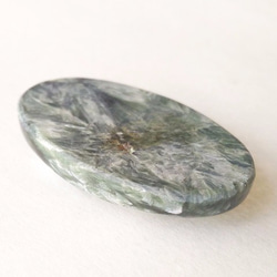 セラフィナイト10/天然石ルース・カボション・オーバル・楕円 4枚目の画像