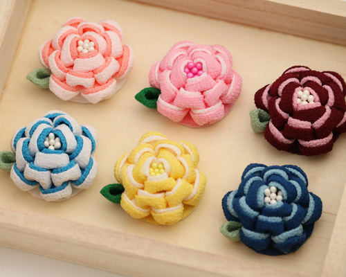 カメリア　クリップ カメリアヘアクリップ | Petite Cadeau
