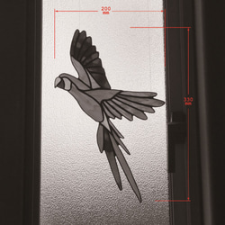 ステンドグラス サンキャッチャー ~Parrot~ 3枚目の画像