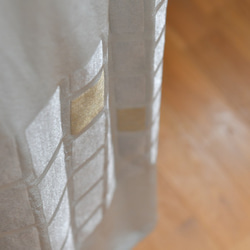 家紋入色留袖　着物リメイクセットアップ　別売可（商品説明参照）着物リユース　絹１００％ 8枚目の画像