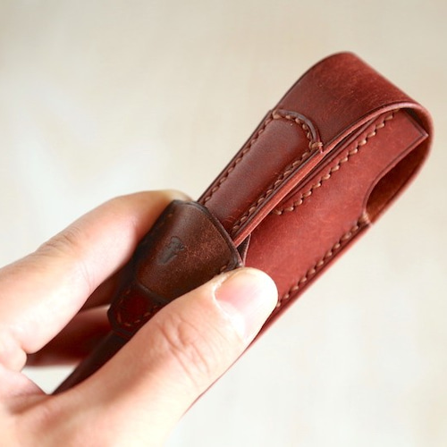 ペンシース uno(ウーノ） プエブロレザー ダークブラウン 1本差し