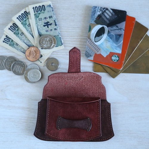 コンパクトウォレット \"caflet（カフレ）\" ペトロリオ コンパクトウォレット 