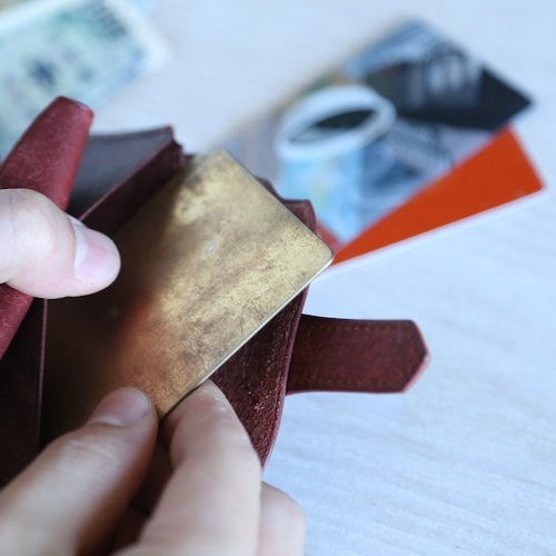 コンパクトウォレット \"caflet（カフレ）\" ペトロリオ コンパクトウォレット 