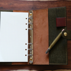 diary binder (オリーバ）　バイブルサイズ 2枚目の画像