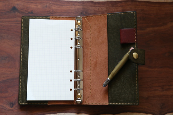 diary binder (オリーバ）　バイブルサイズ 2枚目の画像