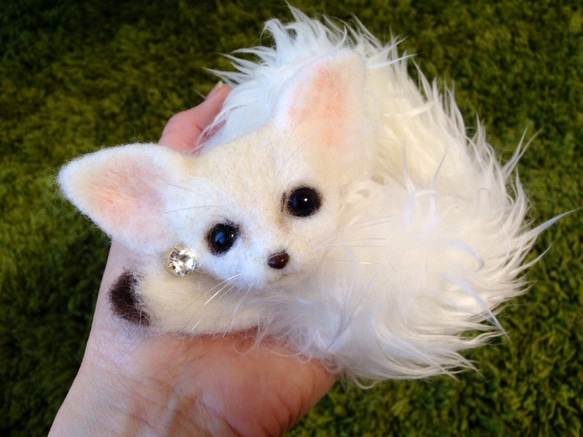 作家様　羊毛フェルト　フェネック 作家様 羊毛フェルト フェネック