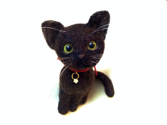 akina様オーダー作品:愛猫ちゃんそっくり人形 1枚目の画像