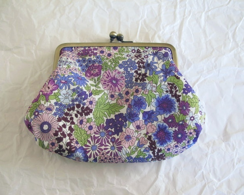 1883.ハンドメイド 12cmがま口ポーチ フランシュリッペ 12cm