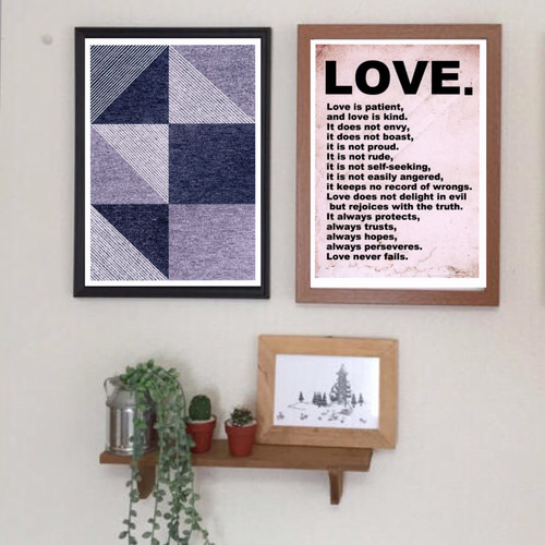 ヴェルベットアート② グレー⭐️北欧風 ポスター 北欧 インテリア