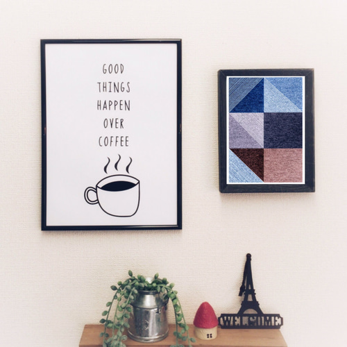 ヴェルベットアート② グレー⭐️北欧風 ポスター 北欧 インテリア