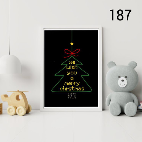 クリスマス 2枚セット⭐️北欧雑貨 ウェルカムボード⭐︎ポスター