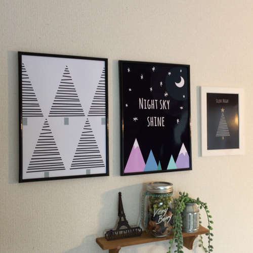 アートポスター 3枚セット ⭐︎ ポスター インテリア 名言 北欧雑貨