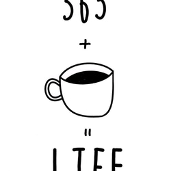 365＋コーヒー＝LIFE  白　 2枚目の画像