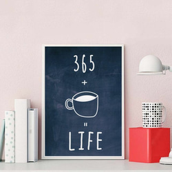 365＋コーヒー＝LIFE  白　 6枚目の画像