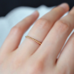 14kgf ドットプレーンリング *1.5mm* 3枚目の画像