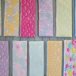 [訂購再次上架] 純絲花紋染色 kaishi 紙盒 kikka-goshiki 第6張的照片