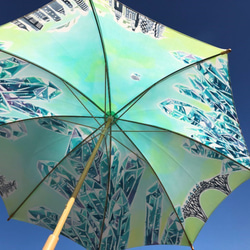[訂單再次上架]寶石星球螢石遮陽傘*風格染色晴雨傘* 第4張的照片