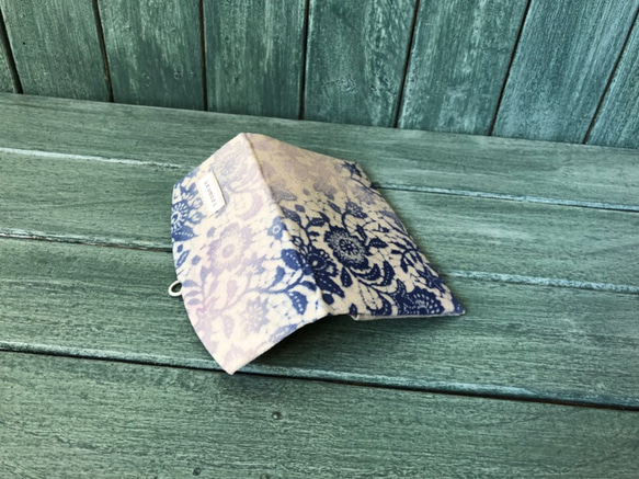 [訂單再次上架]真正的絲綢染色名片盒Yozakura 第3張的照片