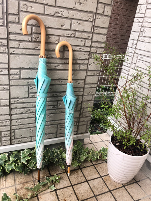 [訂單再次上架] 大型水下行走遮陽傘 Asanagi * 風格染色雨傘，防曬防雨* 第5張的照片