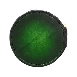 Achromo 綠色圓形硬幣盒 第2張的照片