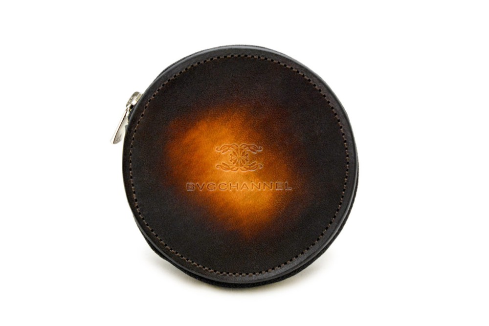 アクロモ ブラウン サークル コインケース