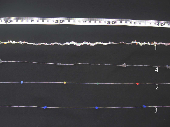 変わり糸４種類セット　ITOITO 2枚目の画像