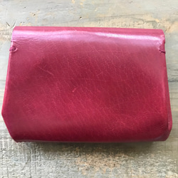 ★Creema限定福袋★アコーディオン財布とキーケースのセット（赤） 3枚目の画像