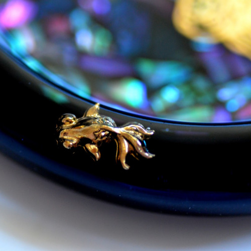 レジンアクセサリー　No.120 天使の足跡 GreenOceanオリジナルブレンド♪ No.124- 手作り雑貨屋