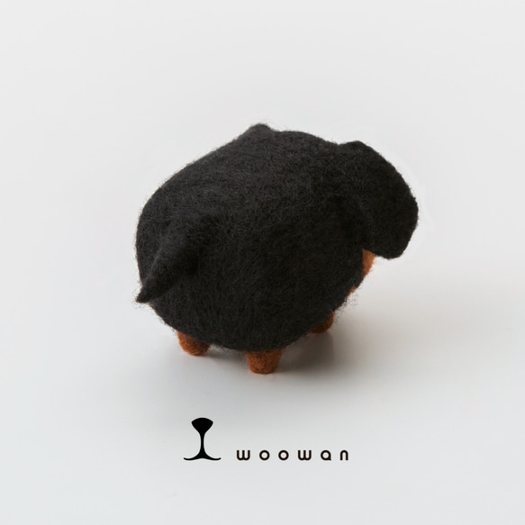 woowan 【臘腸狗】羊毛氈擺飾 第2張的照片