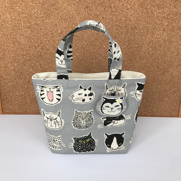 小さめトートバッグ ＊ねこ＊ トートバッグ Komichi 通販