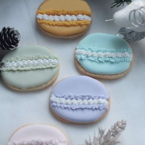 アイシングクッキー”マカロン” クッキー Atelier Smile 通販 3056957