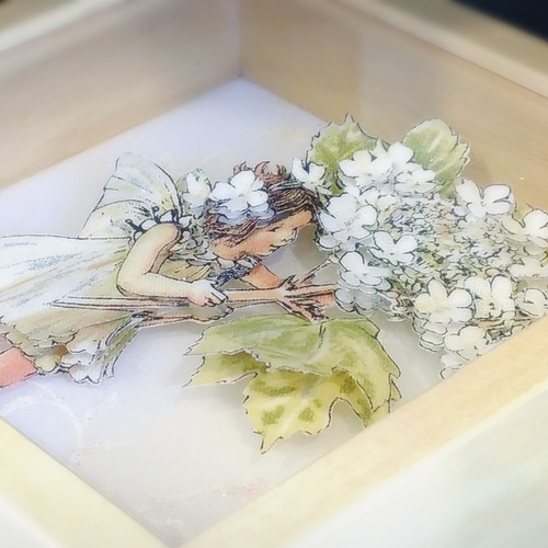 3Dハンカチアート「花の妖精」 立体・オブジェ Art Box 通販 2033549