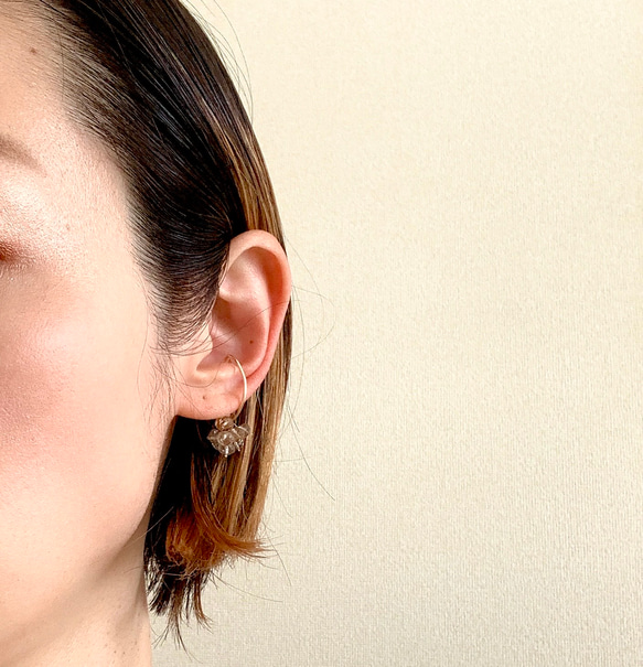 #Thin ear cuff 14kgf カーブイヤカフ 10枚目の画像