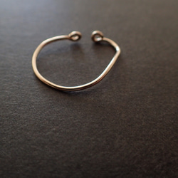 #Thin ear cuff 14kgf カーブイヤカフ 6枚目の画像